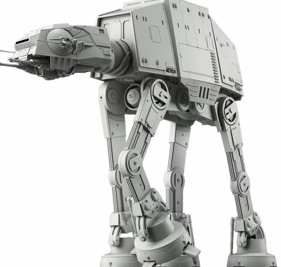 Star Wars Episode V: The Empire Strikes Back - AT-AT 1/144th Scale Vehicle Replica Model Kit
