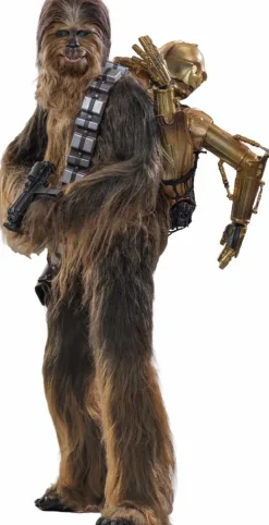 Star Wars Episode V: The Empire Strikes Back - Chewbacca with Disassembled C-3PO 1/6th Scale Hot Toys Action Figure