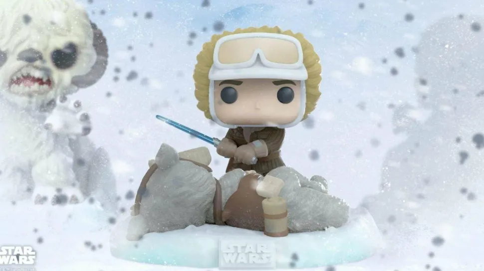 Star Wars Episode v: The Empire Strikes Back - Han Solo with Tauntaun Deluxe Pop! Vinyl Figure