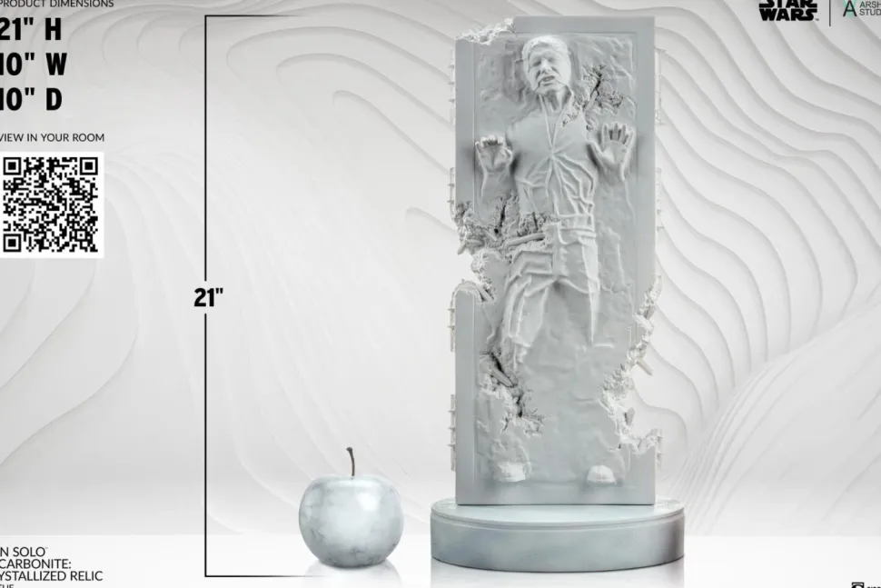 Star Wars Episode V: The Empire Strikes Back - Han Solo in Carbonite 21" Statue
