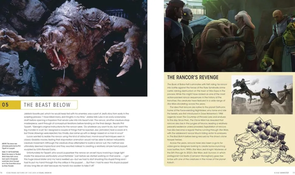 Star Wars Episode VI: Return of the Jedi - A Visual Archive Hardcover Book