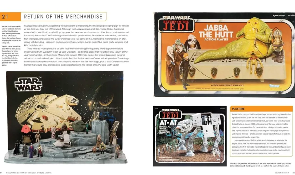 Star Wars Episode VI: Return of the Jedi - A Visual Archive Hardcover Book
