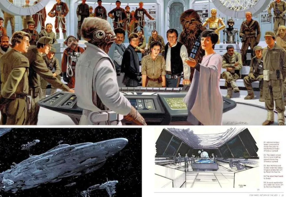 Star Wars Episode VI: Return of the Jedi - The 40th Anniversary Special Edition Hardcover Book