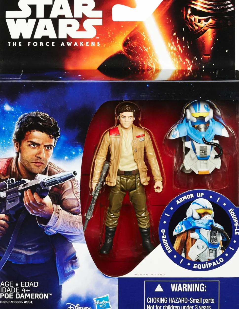 Star Wars Episode VII: The Force Awakens - Poe Dameron 3.75” Armor Up Action Figure