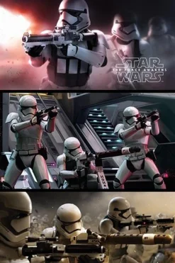 Star Wars Episode VII: The Force Awakens - Stormtrooper Panels Poster (886)