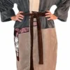 Star Wars Episode VII: The Force Awakens - Rey Resistance Hooded Fleece Bathrobe / Dressing Gown (One Size Fits Most)