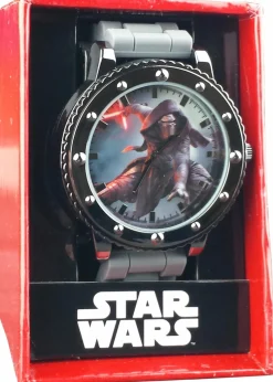 Star Wars Episode VII: The Force Awakens - Kylo Ren Grey Silicone Strap Watch
