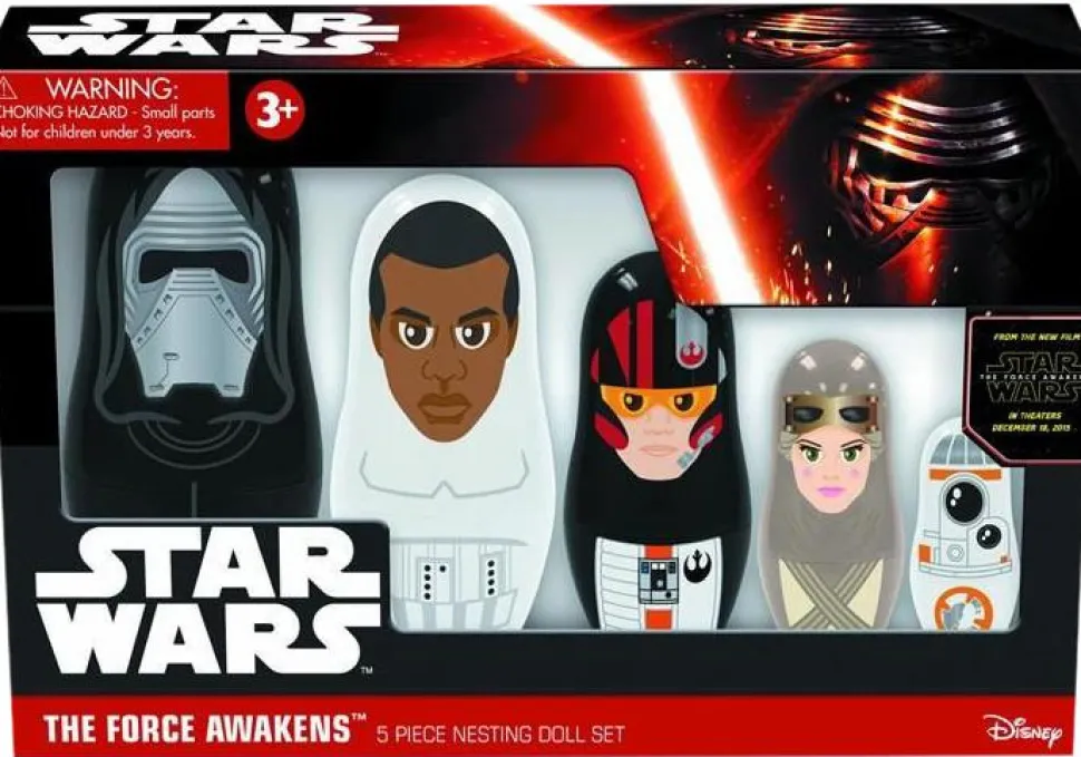 Star Wars Episode VII: The Force Awakens - Nesting Doll Set (5 Piece)