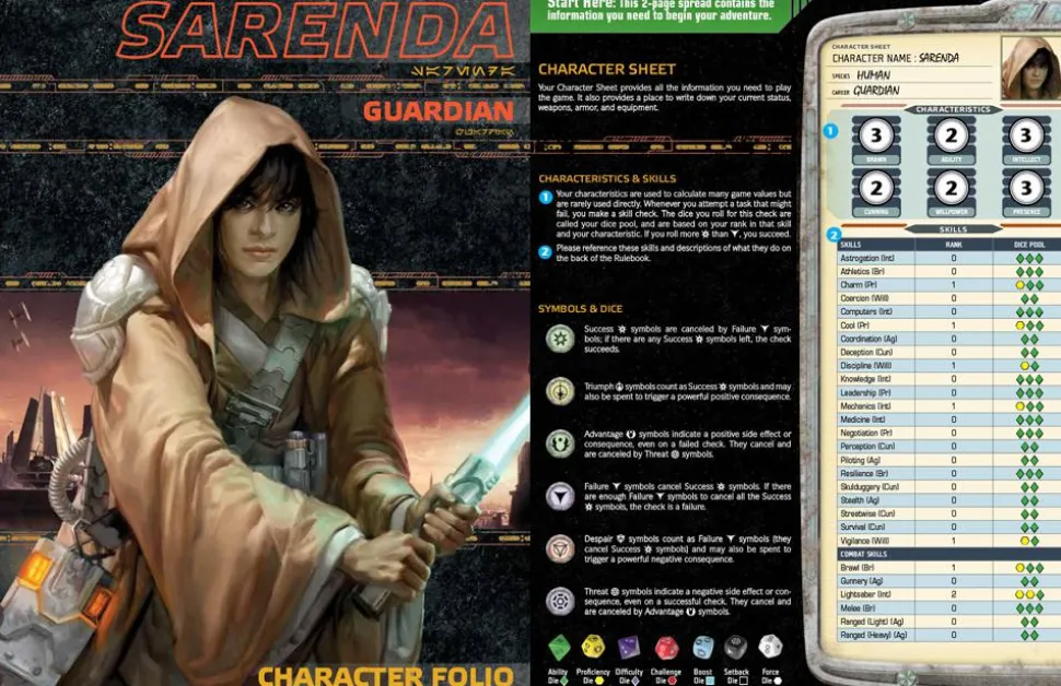Star Wars: Force and Destiny - Roleplaying Game: Beginner Game