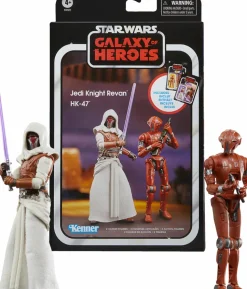Star Wars: Galaxy of Heroes - Jedi Knight Revan & HK-47 Vintage Collection Kenner 3.75" Scale Action Figure 2-Pack