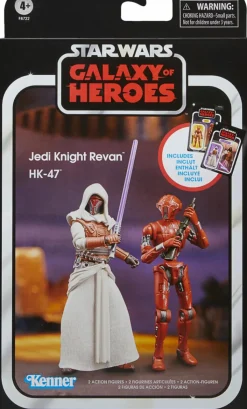 Star Wars: Galaxy of Heroes - Jedi Knight Revan & HK-47 Vintage Collection Kenner 3.75