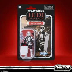 Star Wars Jedi: Survivor - Riot Scout Trooper, MagnaGuard & KX Security Droid Gaming Greats Vintage Collection Kenner 3.75” Scale Action Figure 3-Pack