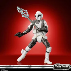 Star Wars Jedi: Survivor - Riot Scout Trooper, MagnaGuard & KX Security Droid Gaming Greats Vintage Collection Kenner 3.75” Scale Action Figure 3-Pack