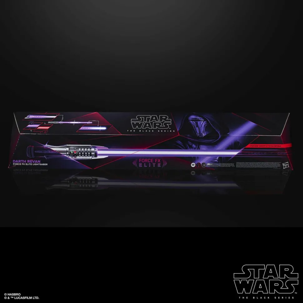 Star Wars: Knights of the Old Republic - Darth Revan Black Series Force FX Lightsaber Prop Replica