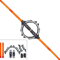 Star Wars: Obi-Wan Kenobi - Inquisitor Masterworks Double-Bladed Lightsaber Forge Electronic Lightsaber Roleplay Replica