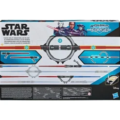 Star Wars: Obi-Wan Kenobi - Inquisitor Masterworks Double-Bladed Lightsaber Forge Electronic Lightsaber Roleplay Replica