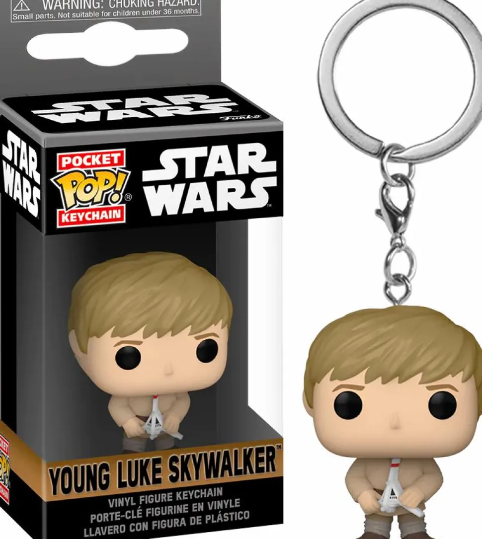 Star Wars: Obi-Wan Kenobi - Young Luke Skywalker Pocket Pop! Vinyl Keychain