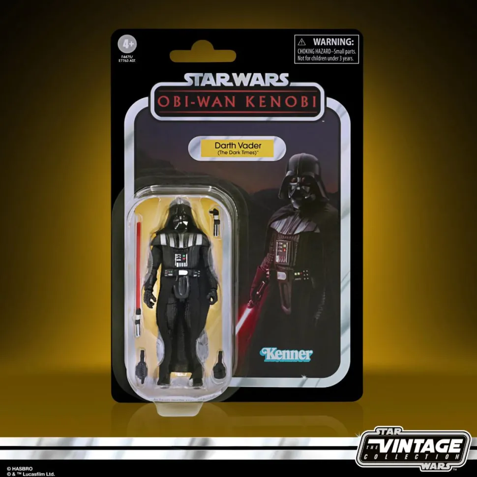 Star Wars: Obi-Wan Kenobi - Darth Vader (Dark Times) Vintage Collection Kenner 3.75” Scale Action Figure
