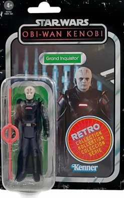 Star Wars: Obi-Wan Kenobi - Grand Inquisitor Retro Collection Kenner 3.75” Action Figure