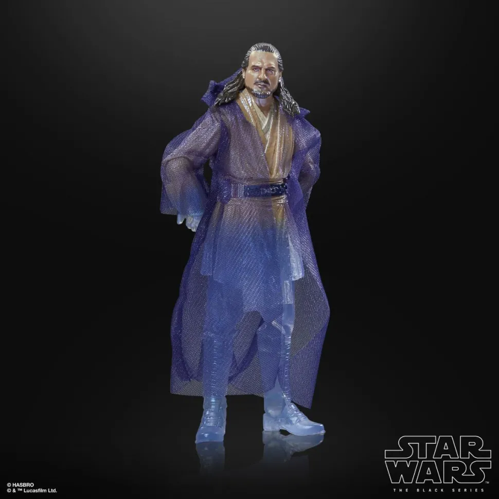 Star Wars: Obi-Wan Kenobi - Qui-Gon Jinn (Force Spirit) Black Series 6" Scale Action Figure