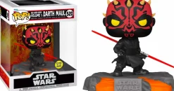 Star Wars: Red Saber Series Volume 1 - Darth Maul Glow in the Dark Deluxe Pop! Vinyl Figure