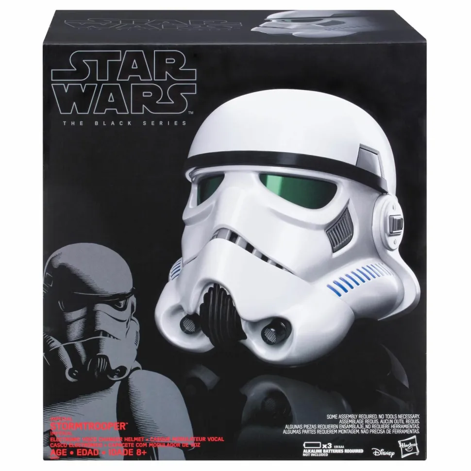 Star Wars: Rogue One - Imperial Stormtrooper Electronic Voice Changer Helmet 1:1 Scale Life-Size Prop Replica