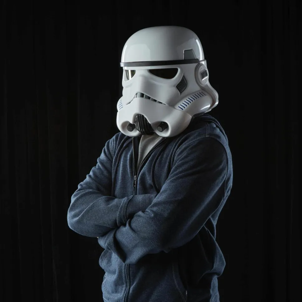 Star Wars: Rogue One - Imperial Stormtrooper Electronic Voice Changer Helmet 1:1 Scale Life-Size Prop Replica