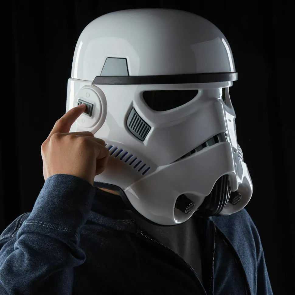 Star Wars: Rogue One - Imperial Stormtrooper Electronic Voice Changer Helmet 1:1 Scale Life-Size Prop Replica