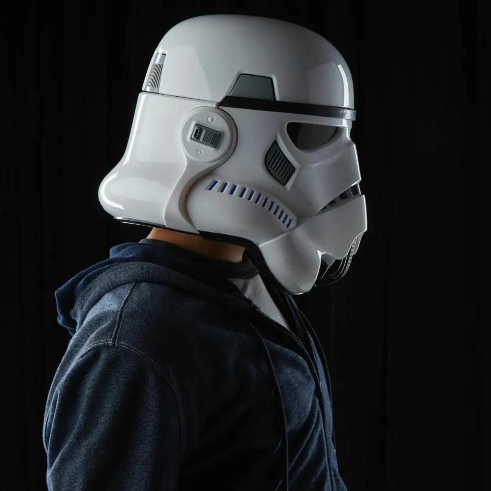 Star Wars: Rogue One - Imperial Stormtrooper Electronic Voice Changer Helmet 1:1 Scale Life-Size Prop Replica