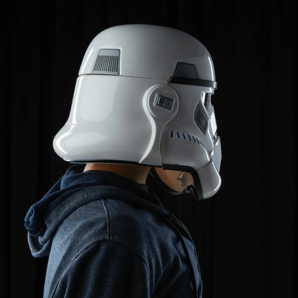 Star Wars: Rogue One - Imperial Stormtrooper Electronic Voice Changer Helmet 1:1 Scale Life-Size Prop Replica