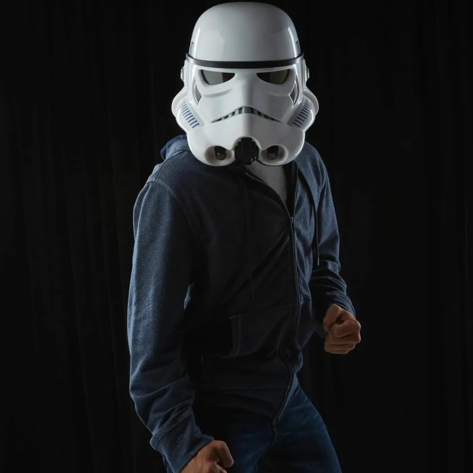 Star Wars: Rogue One - Imperial Stormtrooper Electronic Voice Changer Helmet 1:1 Scale Life-Size Prop Replica