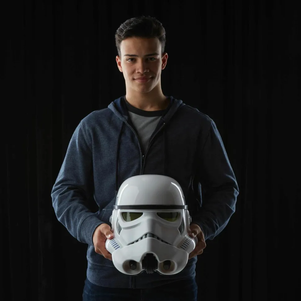 Star Wars: Rogue One - Imperial Stormtrooper Electronic Voice Changer Helmet 1:1 Scale Life-Size Prop Replica