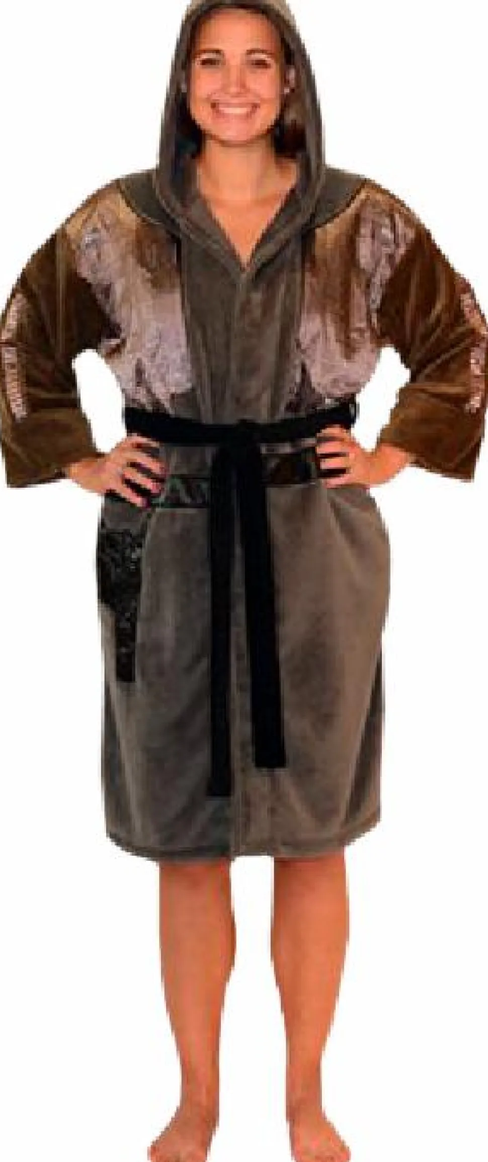 Star Wars: Rogue One - Jyn Erso Hooded Fleece Bathrobe / Dressing Gown (One Size Fits Most)