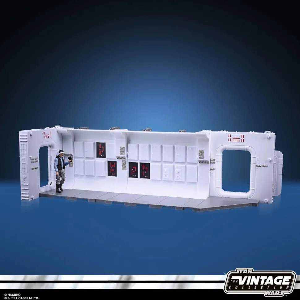 Star Wars: Rogue One - Tantive IV Hallway with Rebel Fleet Trooper Vintage Collection Kenner 3.75” Scale Action Figure Diorama Playset
