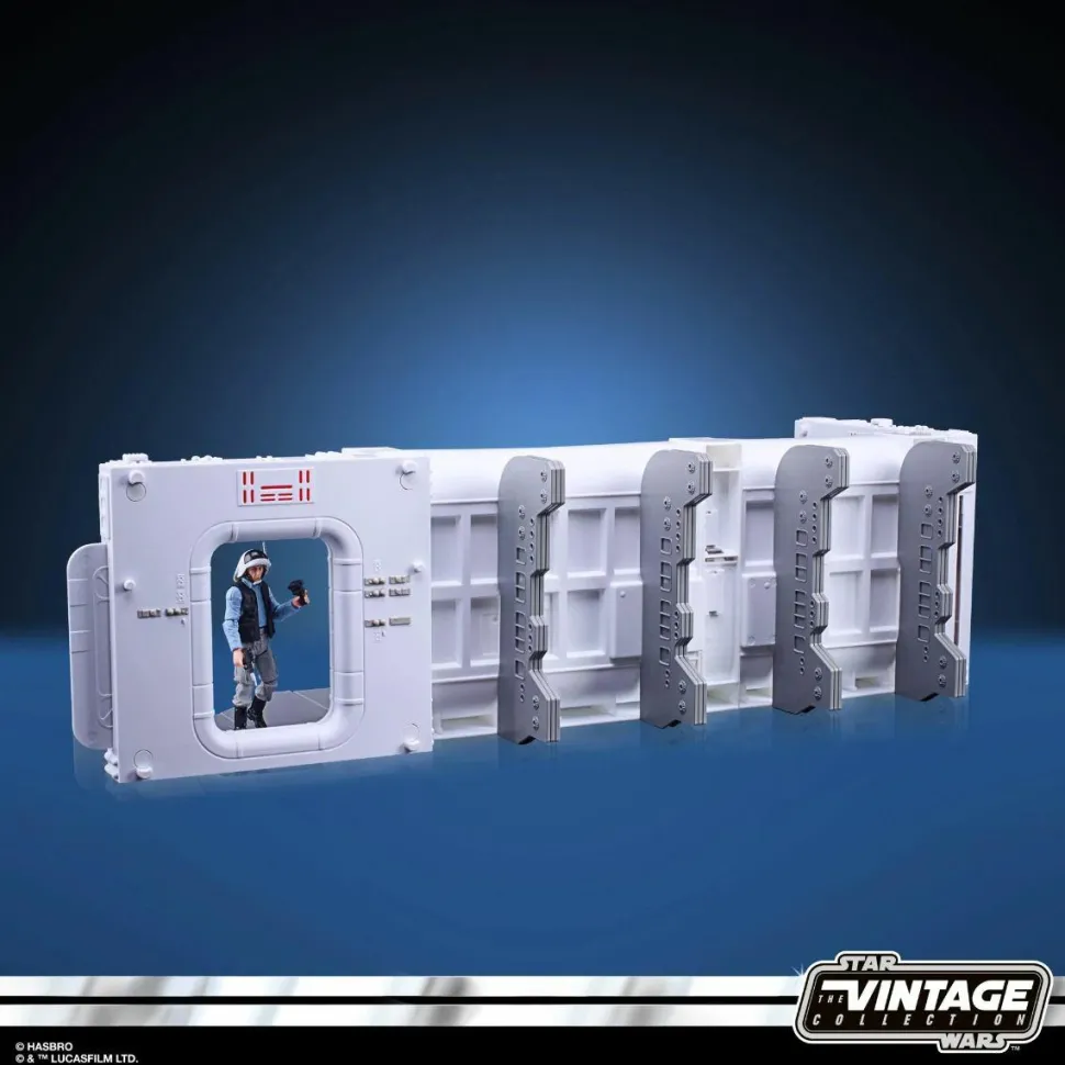 Star Wars: Rogue One - Tantive IV Hallway with Rebel Fleet Trooper Vintage Collection Kenner 3.75” Scale Action Figure Diorama Playset