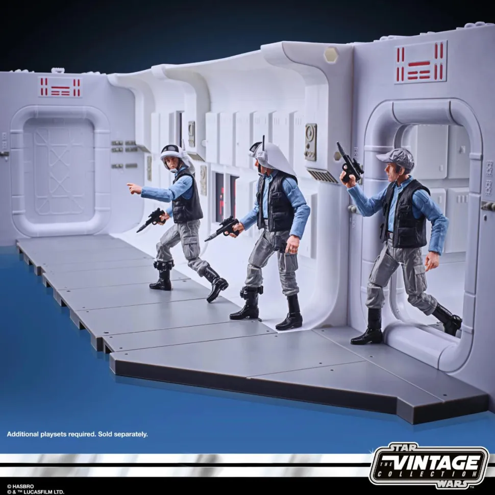 Star Wars: Rogue One - Tantive IV Hallway with Rebel Fleet Trooper Vintage Collection Kenner 3.75” Scale Action Figure Diorama Playset