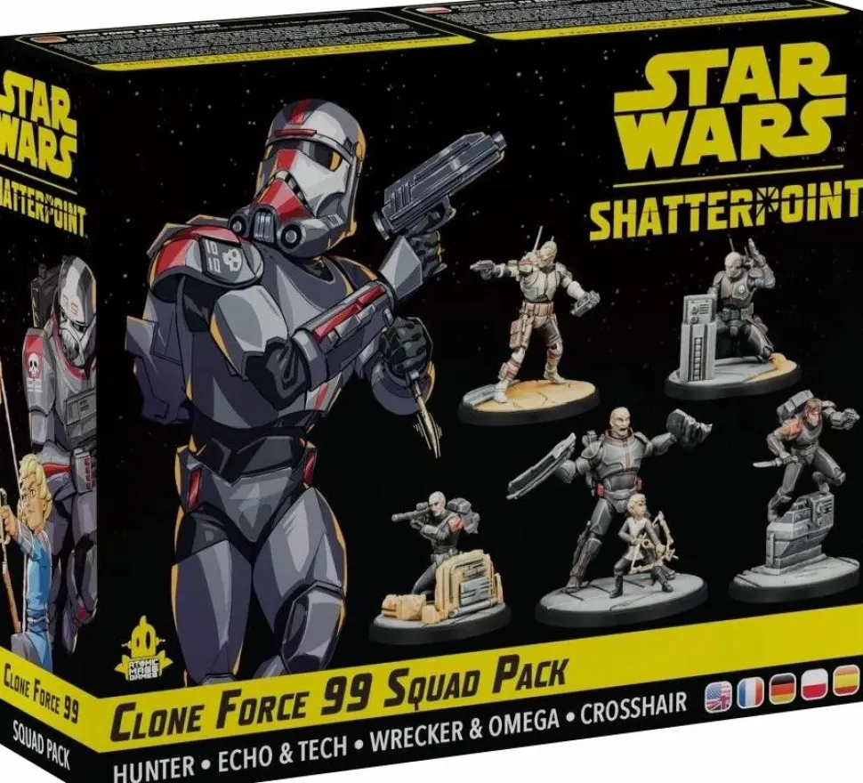 Star Wars: Shatterpoint - Clone Force 99 Squad Pack