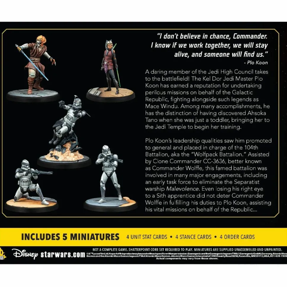 Star Wars: Shatterpoint - Lead by Example Squad Pack