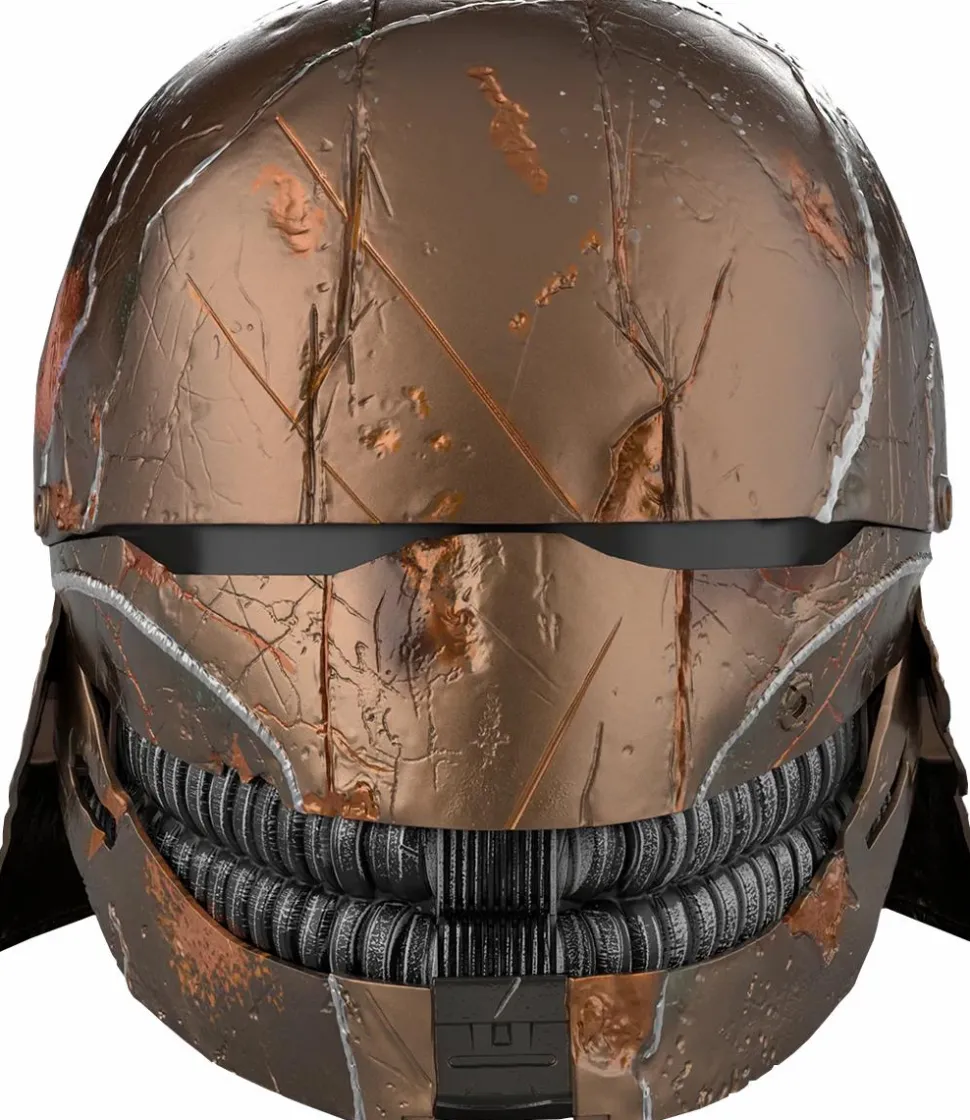 Star Wars: The Acolyte - The Stranger Premium Electronic Helmet Black Series 1:1 Scale Life-Size Prop Replica
