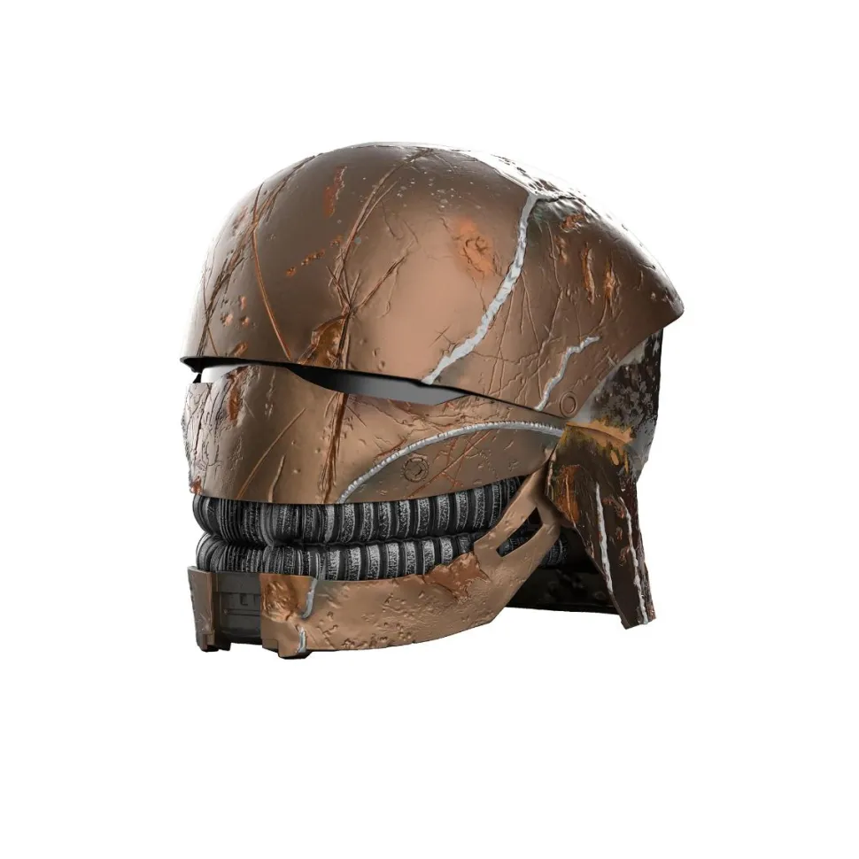 Star Wars: The Acolyte - The Stranger Premium Electronic Helmet Black Series 1:1 Scale Life-Size Prop Replica