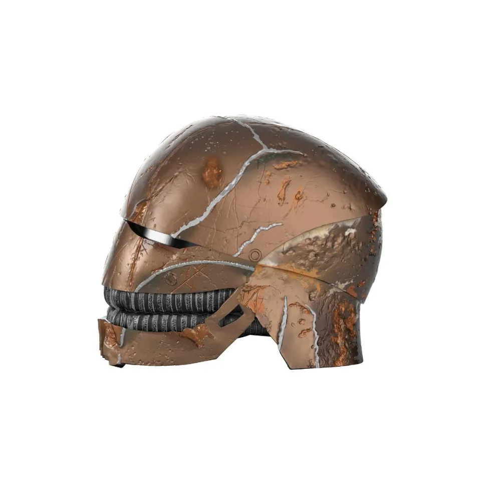 Star Wars: The Acolyte - The Stranger Premium Electronic Helmet Black Series 1:1 Scale Life-Size Prop Replica