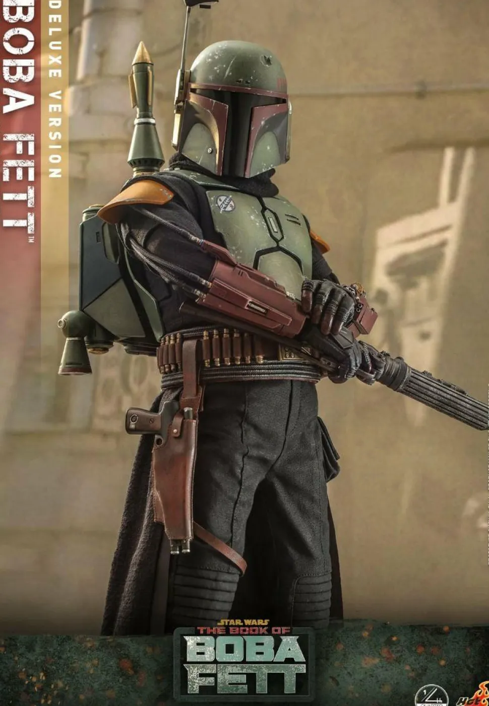 Star Wars: The Book of Boba Fett - Boba Fett Deluxe 1/4 Scale Hot Toys Action Figure