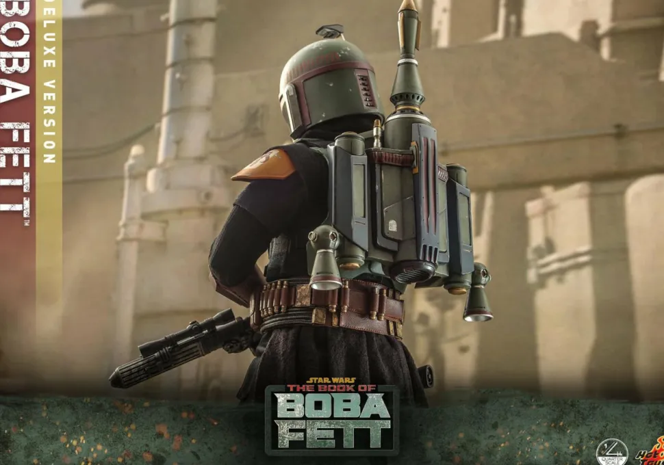Star Wars: The Book of Boba Fett - Boba Fett Deluxe 1/4 Scale Hot Toys Action Figure