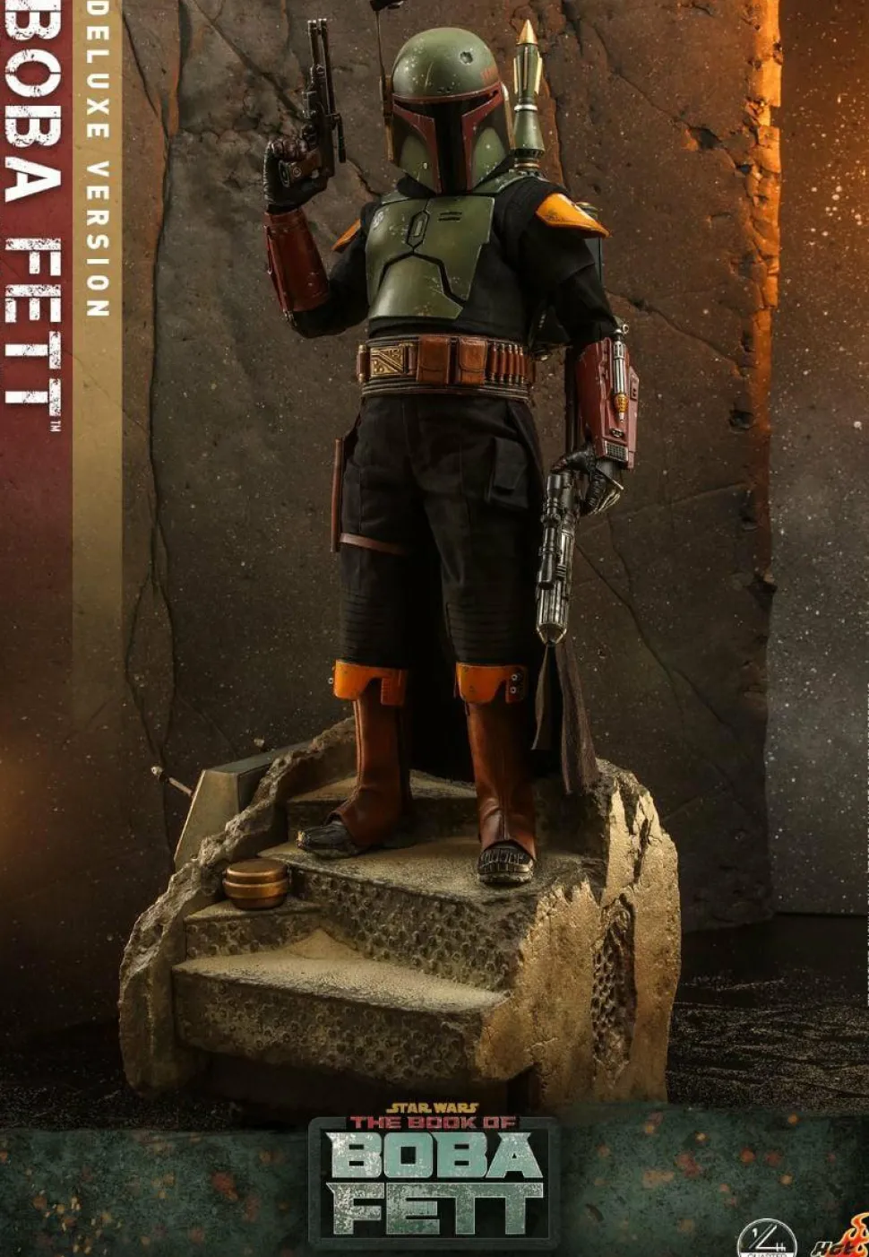 Star Wars: The Book of Boba Fett - Boba Fett Deluxe 1/4 Scale Hot Toys Action Figure