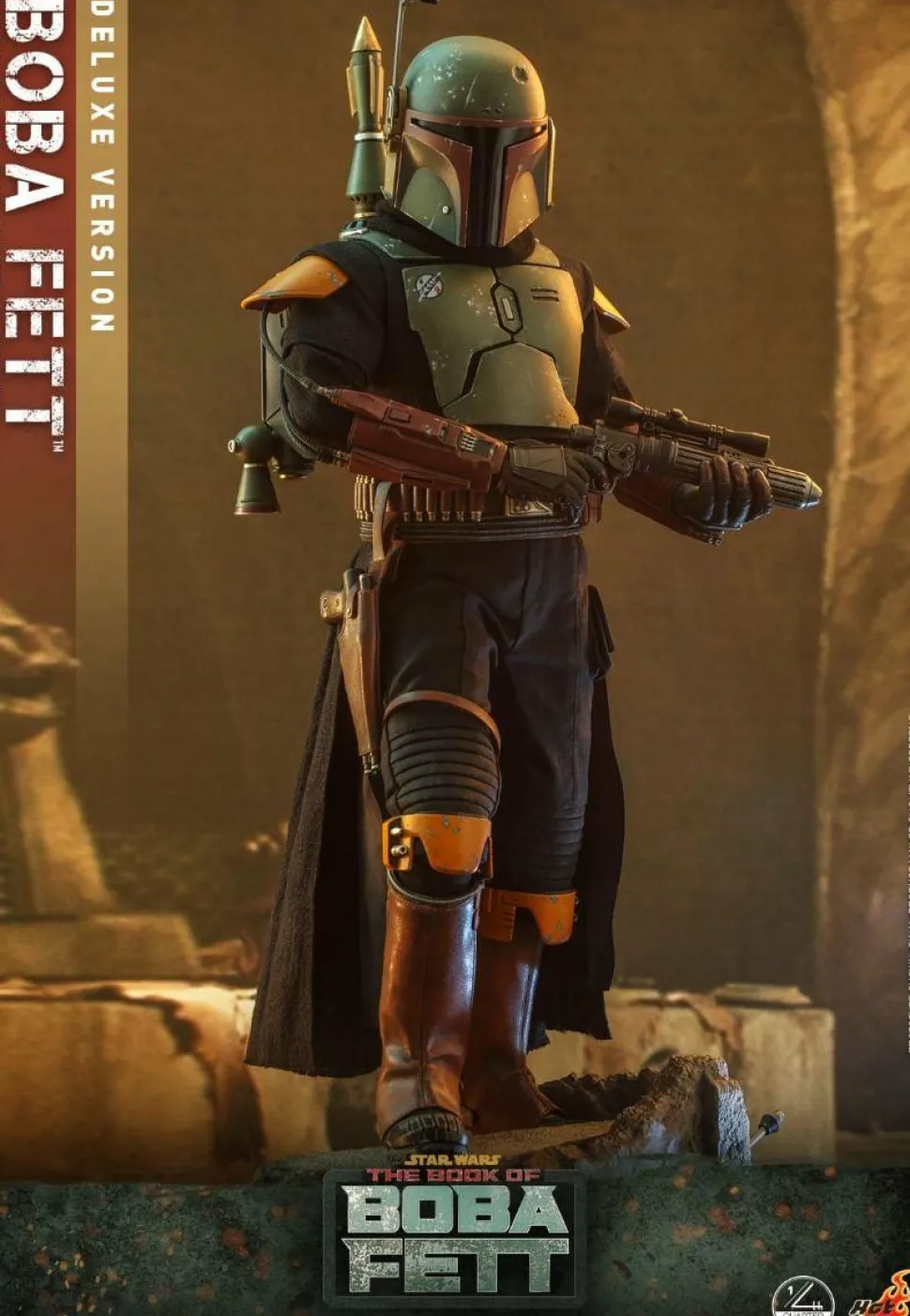 Star Wars: The Book of Boba Fett - Boba Fett Deluxe 1/4 Scale Hot Toys Action Figure