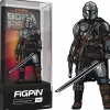 Star Wars: The Book of Boba Fett - The Mandalorian with Darksaber FigPin Enamel Pin