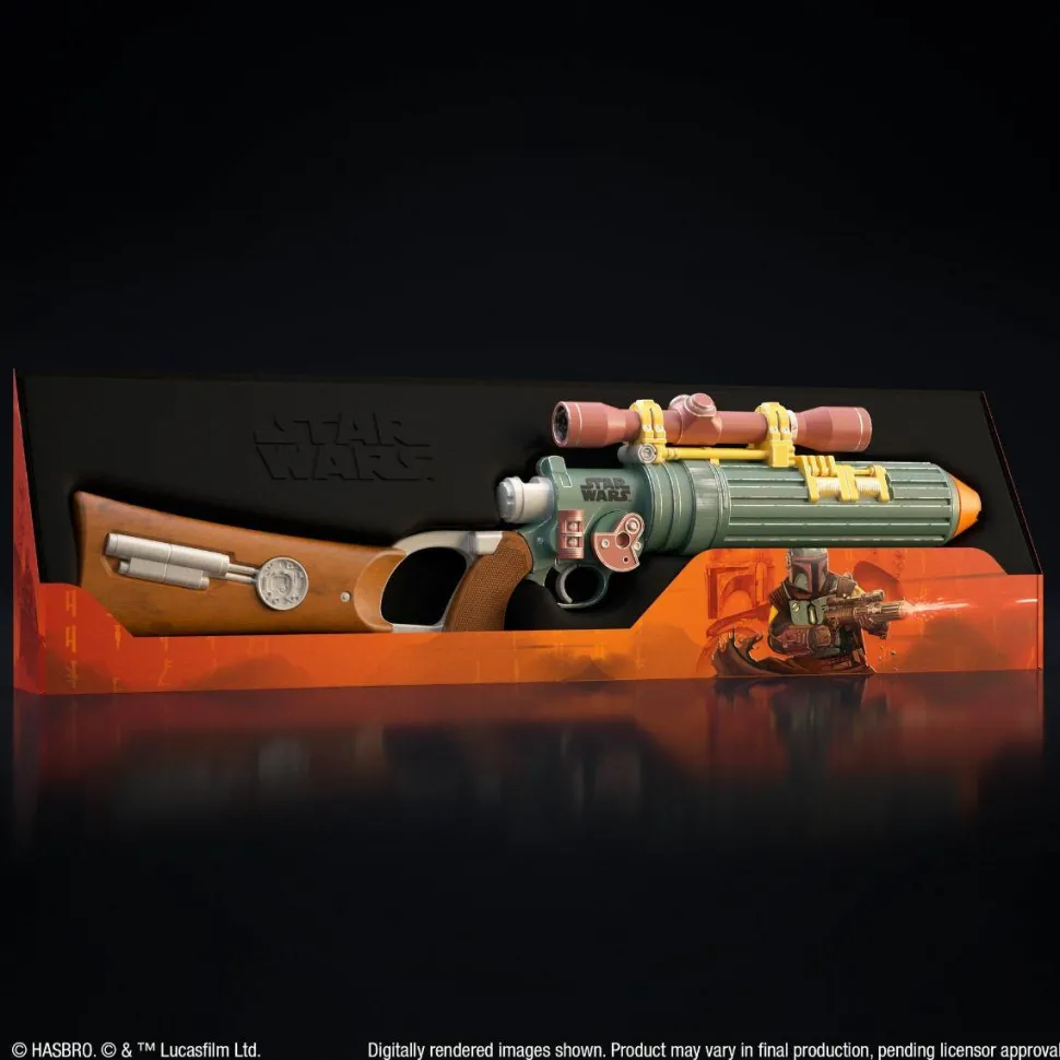 Star Wars: The Book of Boba Fett - Boba Fett EE-3 Blaster Nerf LMTD 1:1 Scale Life-Size Replica