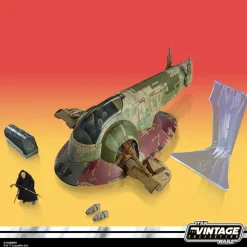 Star Wars: The Book of Boba Fett - Boba Fett’s Starship & Boba Fett Vintage Collection Kenner 3.75” Scale Action Figure Vehicle Playset