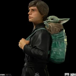 Star Wars: The Book of Boba Fett - Luke & Grogu Training 1/10th Scale Statue
