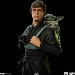 Star Wars: The Book of Boba Fett - Luke & Grogu Training 1/10th Scale Statue